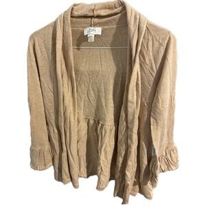 LOFT Women's Beige Cardigan